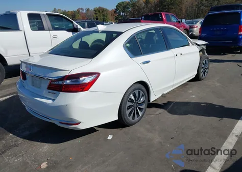 2017 Honda Accord Hybrid Ex-L from USA, damaged, VIN JHMCR6F58HC012995